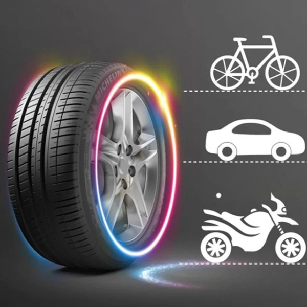 led flash tyre wheel valve cap decorative light