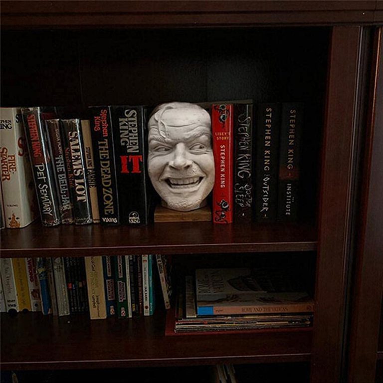 the shining bookend sculpture